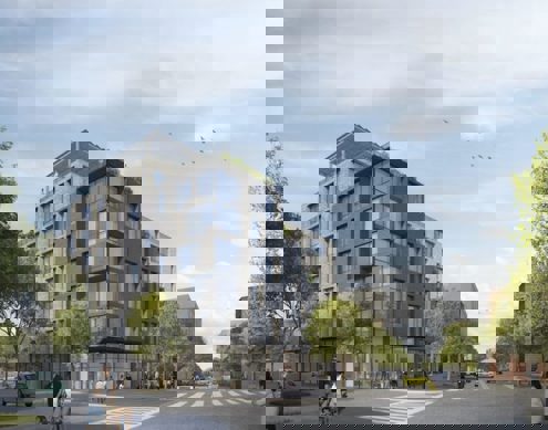 Rendering Of The Rise At 1366 East New York Avenue In Brownsville Brooklyn 777X535